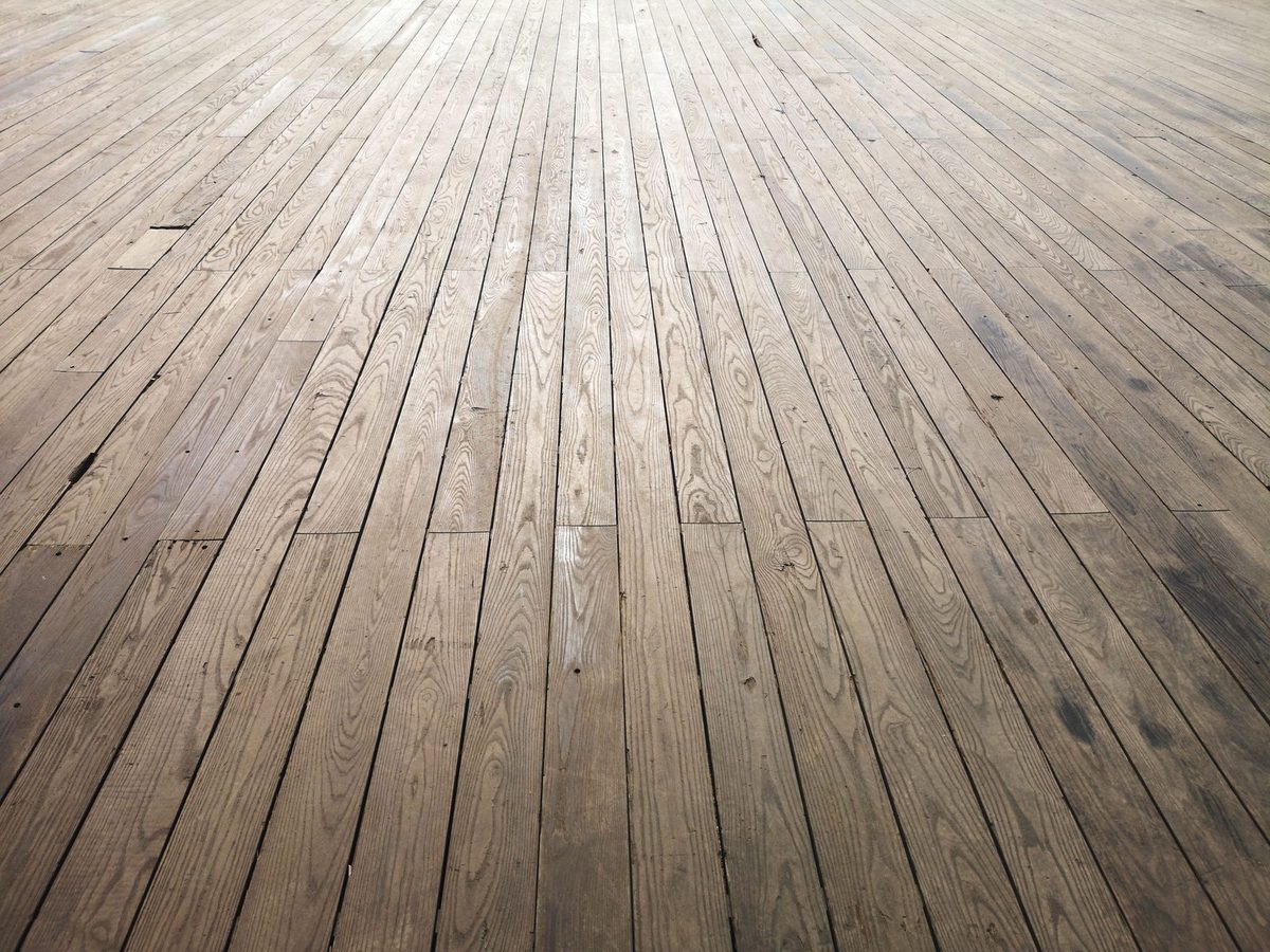 Hardwood floor planks in Plano, TX