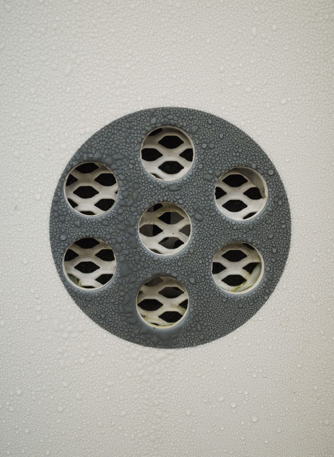 Wet floor drain during sewage cleanup in Plano, TX
