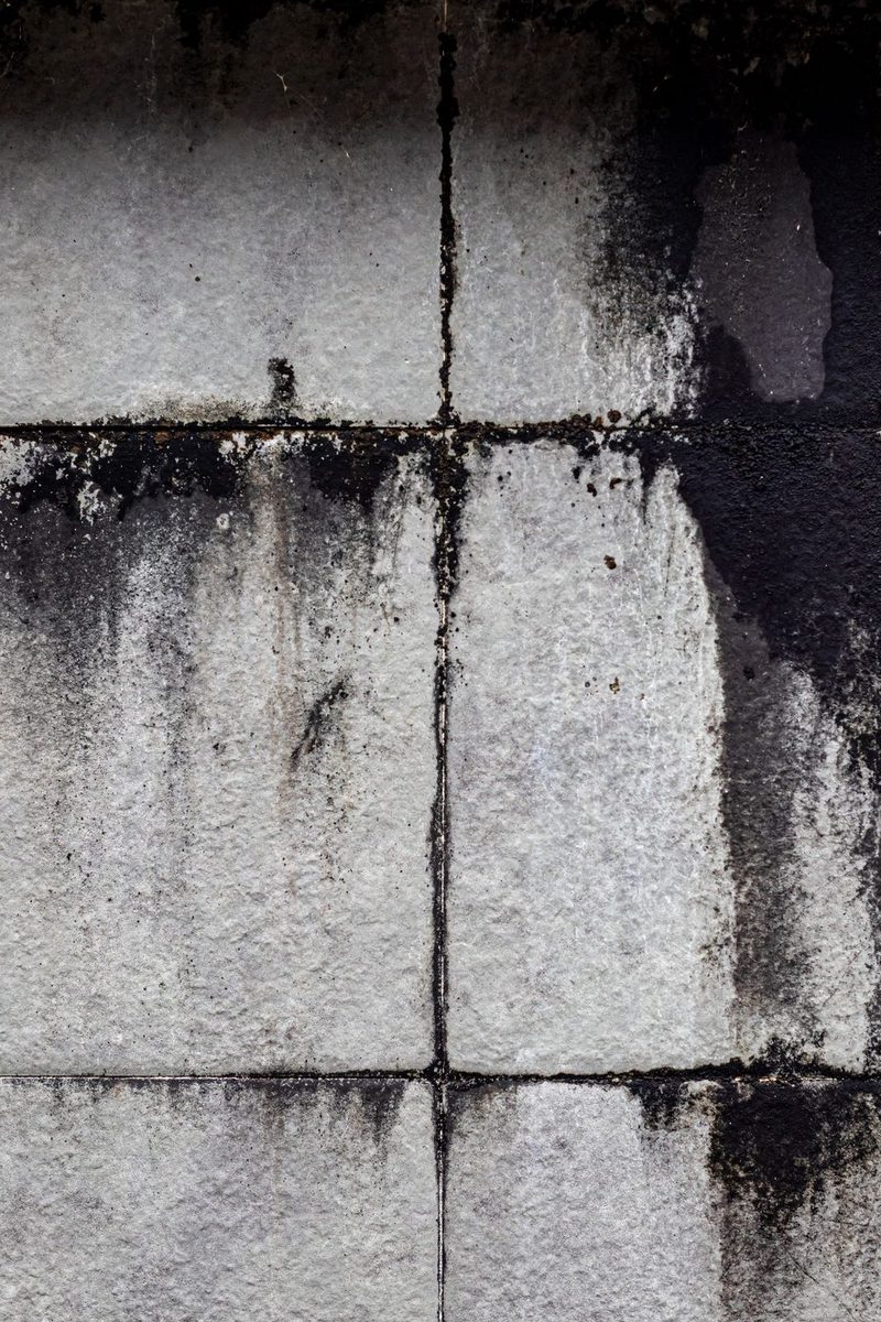 Soot-stained wall from smoke damage in a Plano, TX home